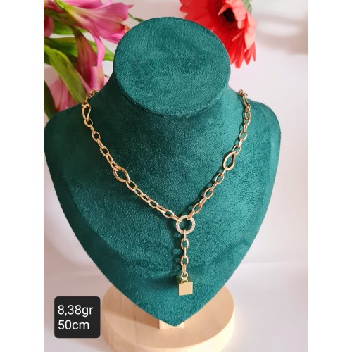 Statement-Halskette aus 14K Gold