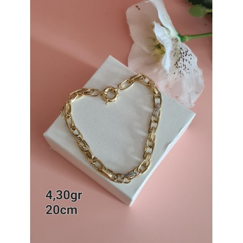 14K Goldarmband 